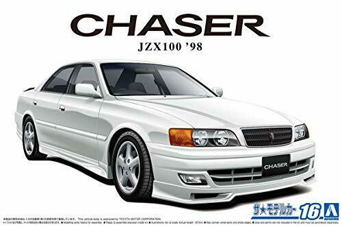Aoshima 1/24 Toyota Jzx100 Chaser Tourer V 1998 Model Kit