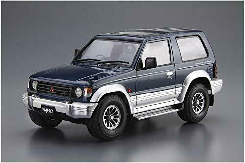 Aoshima 1/24 Mitsubishi V24wg Pajero Matel Top Wide Xr-ii '91 Model Kit