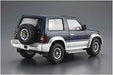 Aoshima 1/24 Mitsubishi V24wg Pajero Matel Top Wide Xr-ii '91 Model Kit