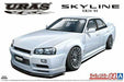 Aoshima 1/24 Scale Nissan Uras Er34 Skyline Type-r 2001 Plastic Model Kit