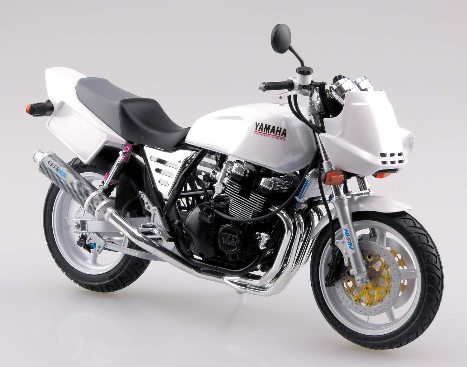 Aoshima Bunka Kyozai 1/12 Bike Series No.35 Yamaha Xjr400S With Custom Parts Plastic Model- Japan Figure Store - #1 Bring To You The Best Japanese Goods