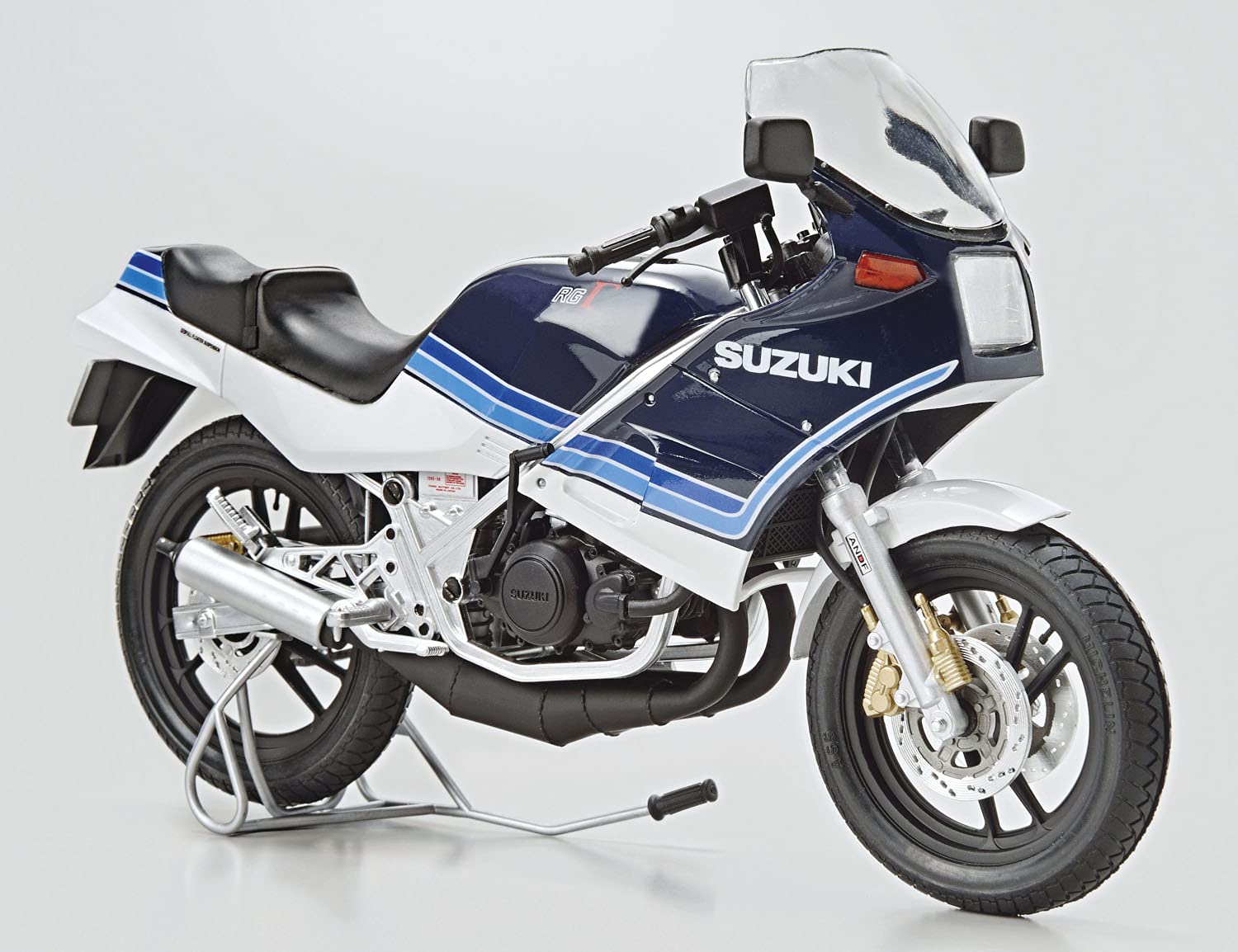 AOSHIMA The Bike No.21 1/12 Suzuki Gj21A Rg250 Gamma '84 Plastic Model- Japan Figure Store - #1 Bring To You The Best Japanese Goods