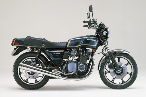AOSHIMA Bike 1/12 Kawasaki Kz750D Z750Fx '79 Custom Plastic Model- Japan Figure Store - #1 Bring To You The Best Japanese Goods