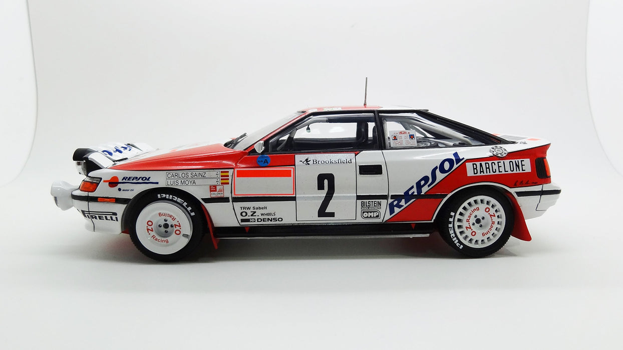 AOSHIMA 84229 Toyota Celica Gt-Four St165 1991 Monte Carlo Rally Winner 1/24 Scale Kit- Japan Figure Store - #1 Bring To You The Best Japanese Goods