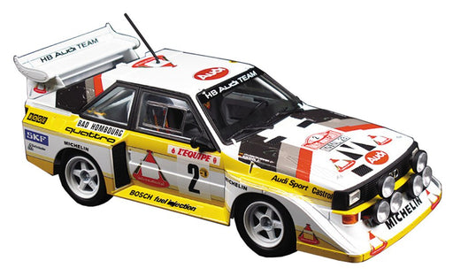 AOSHIMA 03982 Audi Sport Quattro S1 E2 '86 Monte Carlo Rally Ver. 1/24 Scale Kit- Japan Figure Store - #1 Bring To You The Best Japanese Goods