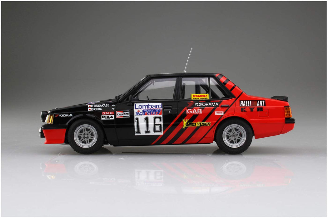 AOSHIMA 06082 Mitsubishi Lancer Turbo '84 Rac Rally Ver. 1/24 Scale Kit- Japan Figure Store - #1 Bring To You The Best Japanese Goods