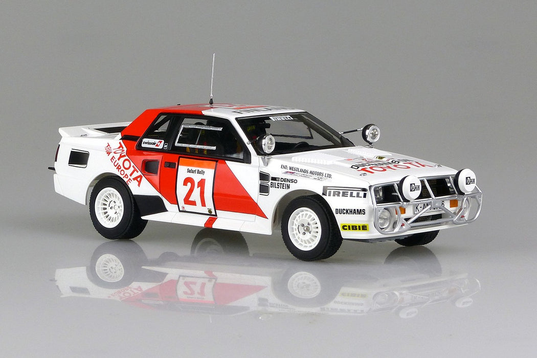 Aoshima Bunka Kyozai 1/24 Beemax Series No.4 Toyota Celica Ta64 1985 Safari Rally Specification Plastic Model- Japan Figure Store - #1 Bring To You The Best Japanese Goods