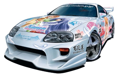 AOSHIMA 49686 Kanon Toyota Supra Jza80 Veilside Combat V-Ii 1/24 Scale Kit- Japan Figure Store - #1 Bring To You The Best Japanese Goods