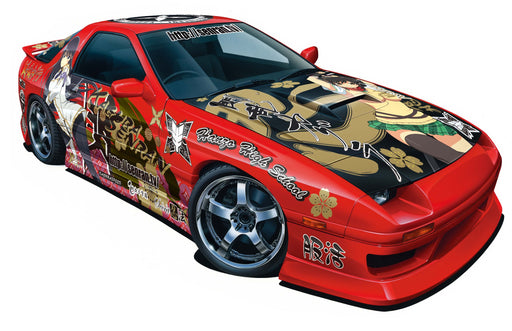 AOSHIMA 07594 Senran Kagura Mazda Rx-7 Fc3S Bn Sports 1/24 Scale Kit- Japan Figure Store - #1 Bring To You The Best Japanese Goods