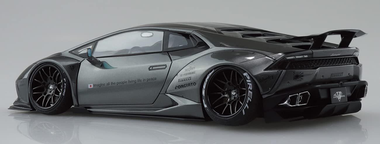 AOSHIMA Liberty Walk 1/24 No.16 Lamborghini Huracan Ver.2 Plastic Model- Japan Figure Store - #1 Bring To You The Best Japanese Goods
