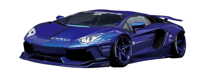 AOSHIMA Liberty Walk 1/24 Lamborghini Aventador Ver.2 Plastic Model- Japan Figure Store - #1 Bring To You The Best Japanese Goods