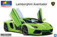 AOSHIMA Pre-Painted 1/24 Lamborghini Aventador '11 Lime Green Plastic Model- Japan Figure Store - #1 Bring To You The Best Japanese Goods