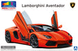 AOSHIMA Pre-Painted 1/24 Lamborghini Aventador '11 Orange Pearl Plastic Model- Japan Figure Store - #1 Bring To You The Best Japanese Goods
