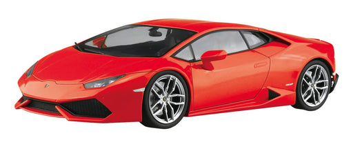 Aoshima 1/24 Pre-Painted No.4-A '14 Lamborghini Huracan Red Plastic Model- Japan Figure Store - #1 Bring To You The Best Japanese Goods