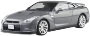 AOSHIMA Pre-Painted 1/24 Nissan R35 Gt-R '14 Dark Metal Gray Plastic Model- Japan Figure Store - #1 Bring To You The Best Japanese Goods