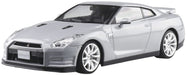 AOSHIMA Pre-Painted 1/24 Nissan R35 Gt-R '14 Ultimate Metal Silver Plastic Model- Japan Figure Store - #1 Bring To You The Best Japanese Goods