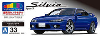 AOSHIMA 08621 S15 Nissan Silvia Spec.R Brilliant Blue 1/24 Scale Kit Pre-Painted Model- Japan Figure Store - #1 Bring To You The Best Japanese Goods