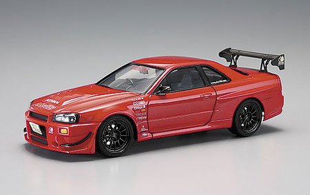 AOSHIMA 42861 Nissan Skyline Gt-R R34 Mcr Version 1/24 Scale Kit- Japan Figure Store - #1 Bring To You The Best Japanese Goods