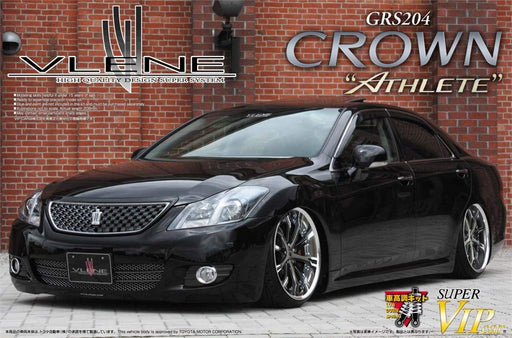 AOSHIMA 47392 Toyota Crown Athlete Grs204 Vlene Styling 1/24 Scale Kit- Japan Figure Store - #1 Bring To You The Best Japanese Goods