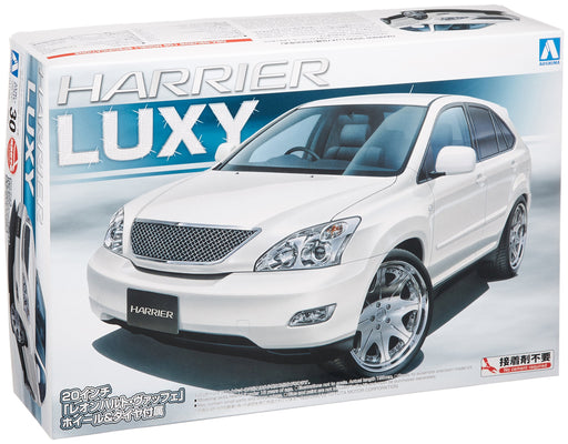 AOSHIMA 41758 Toyota Harrier 350G Luxy 1/24 Scale Kit- Japan Figure Store - #1 Bring To You The Best Japanese Goods