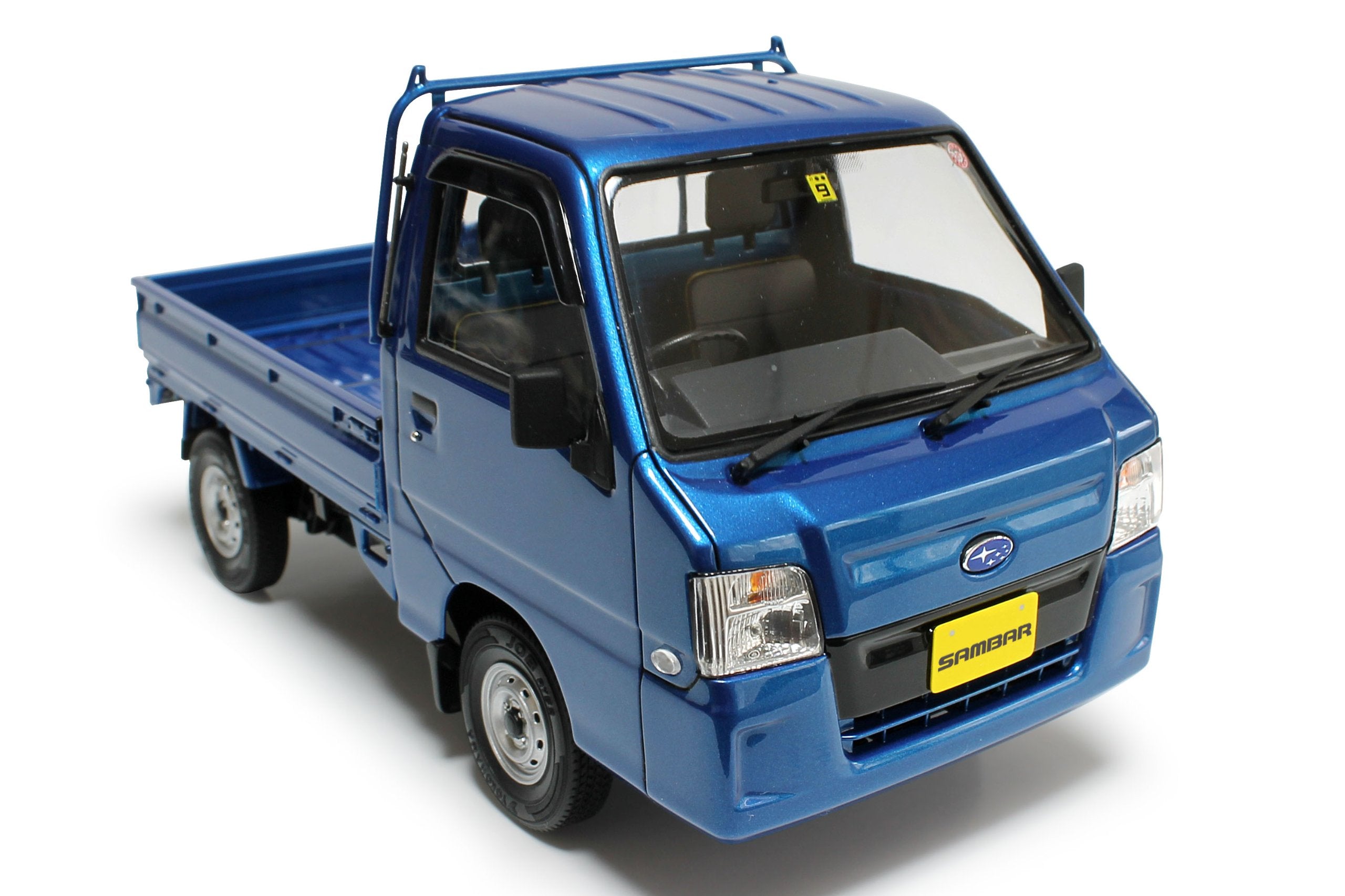Aoshima 07402 Subaru Sambar Wr Blue Limited 1/24 Japanese Plastic Scale Trucks- Japan Figure Store - #1 Bring To You The Best Japanese Goods