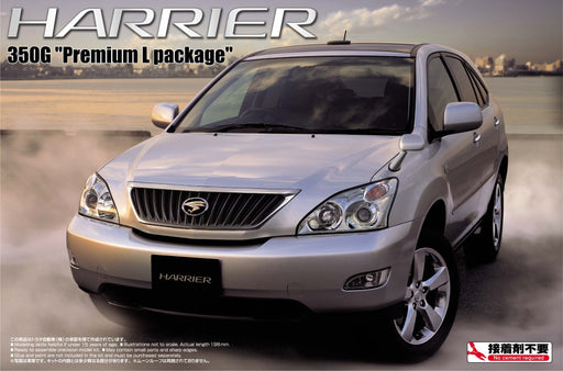AOSHIMA 39533 Toyota Harrier 350G Premium L Package 1/24 Scale Kit- Japan Figure Store - #1 Bring To You The Best Japanese Goods