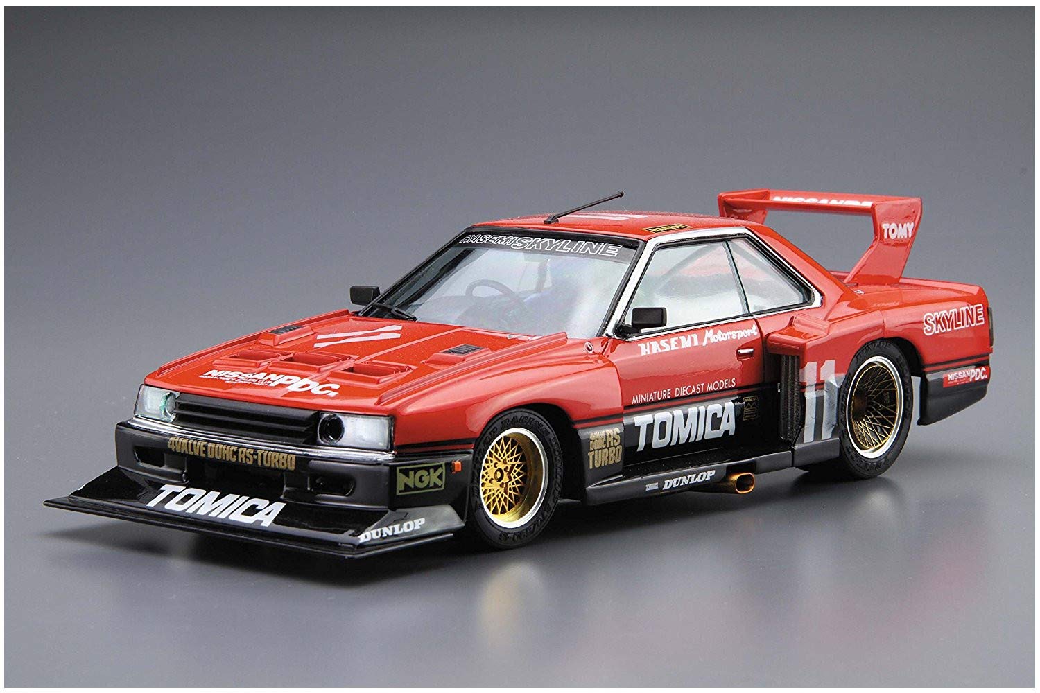 Aoshima Bunka Kyozai 1/24 The Model Car Nissan Kdr30 Skyline Super Silhouette &82 Plastic Model- Japan Figure Store - #1 Bring To You The Best Japanese Goods