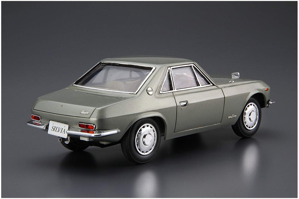 AOSHIMA 55502 The Model Car 66 Nissan Csp311 Silvia 1966 1/24 Scale Kit- Japan Figure Store - #1 Bring To You The Best Japanese Goods