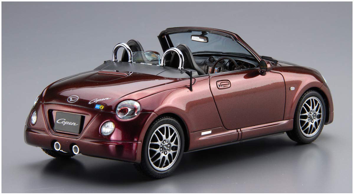 AOSHIMA The Model Car 1/24 Daihatsu L880K Copen Ultimate Edition '06 Plastic Model- Japan Figure Store - #1 Bring To You The Best Japanese Goods