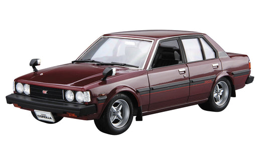 AOSHIMA 53454 The Model Car 44 Toyota E70 Corolla Sedan Gt/Dx 1979 1/24 Scale- Japan Figure Store - #1 Bring To You The Best Japanese Goods