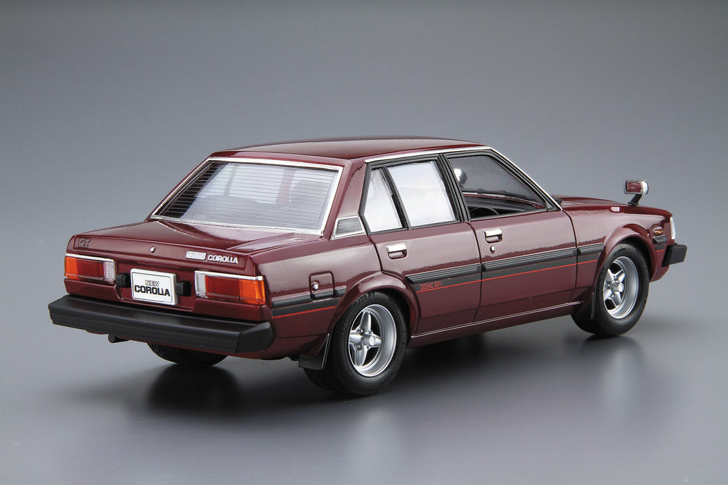 AOSHIMA 53454 The Model Car 44 Toyota E70 Corolla Sedan Gt/Dx 1979 1/24 Scale- Japan Figure Store - #1 Bring To You The Best Japanese Goods