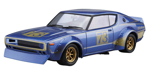 Aoshima Bunka Kyozai 1/24 The Model Car Series No.48 Nissan Kpgc110 Phantom Kenmeri Racing #73 Plastic Model- Japan Figure Store - #1 Bring To You The Best Japanese Goods