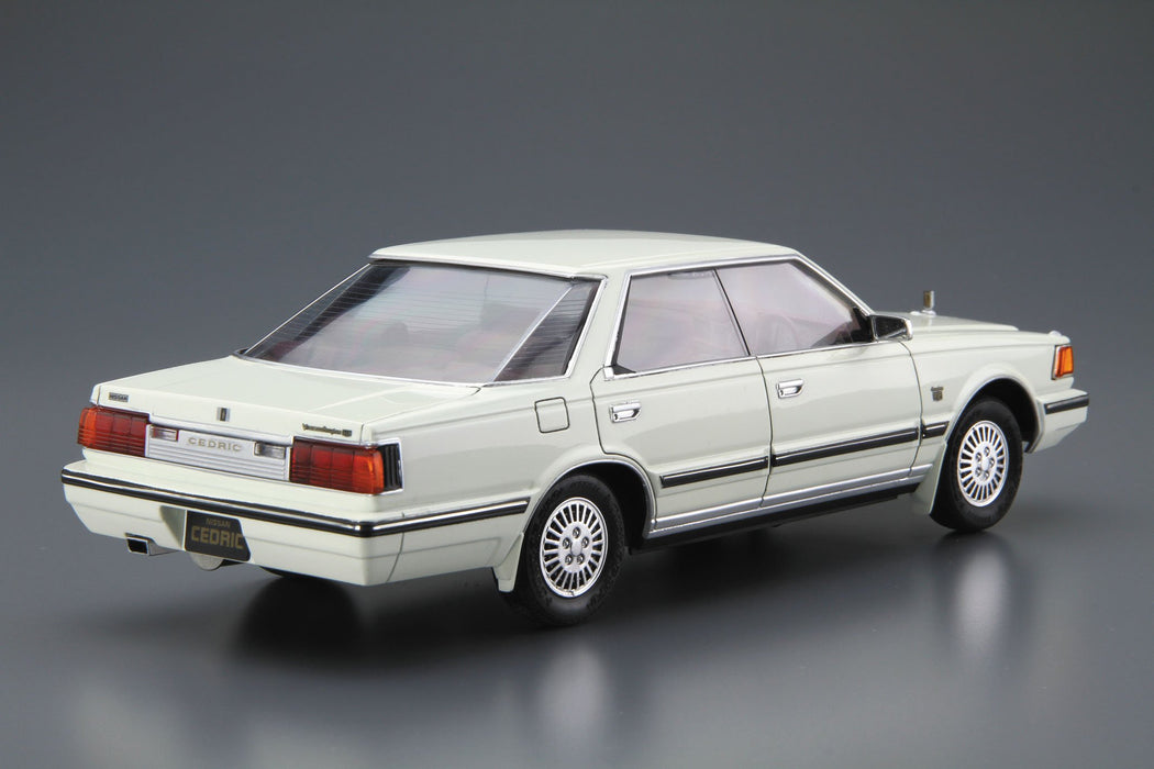 AOSHIMA 54789 The Model Car 58 Nissan Y30 Cedric/ Gloria 4Ht V30E 1/24 Scale Kit- Japan Figure Store - #1 Bring To You The Best Japanese Goods