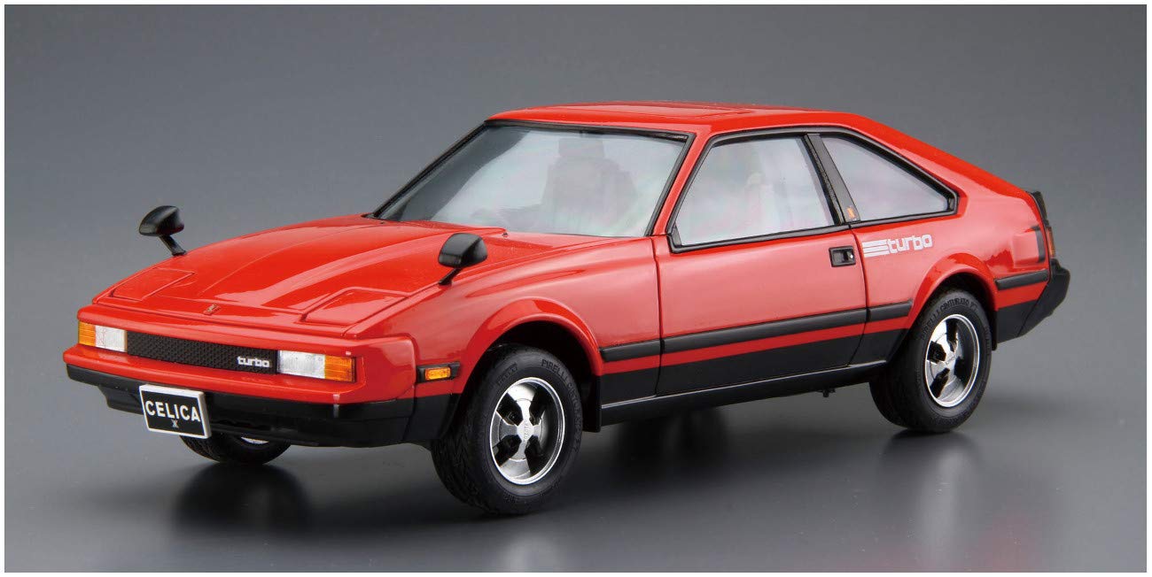 AOSHIMA The Model Car 1/24 Toyota Celica 2800Gt '82 Plastic Model- Japan Figure Store - #1 Bring To You The Best Japanese Goods