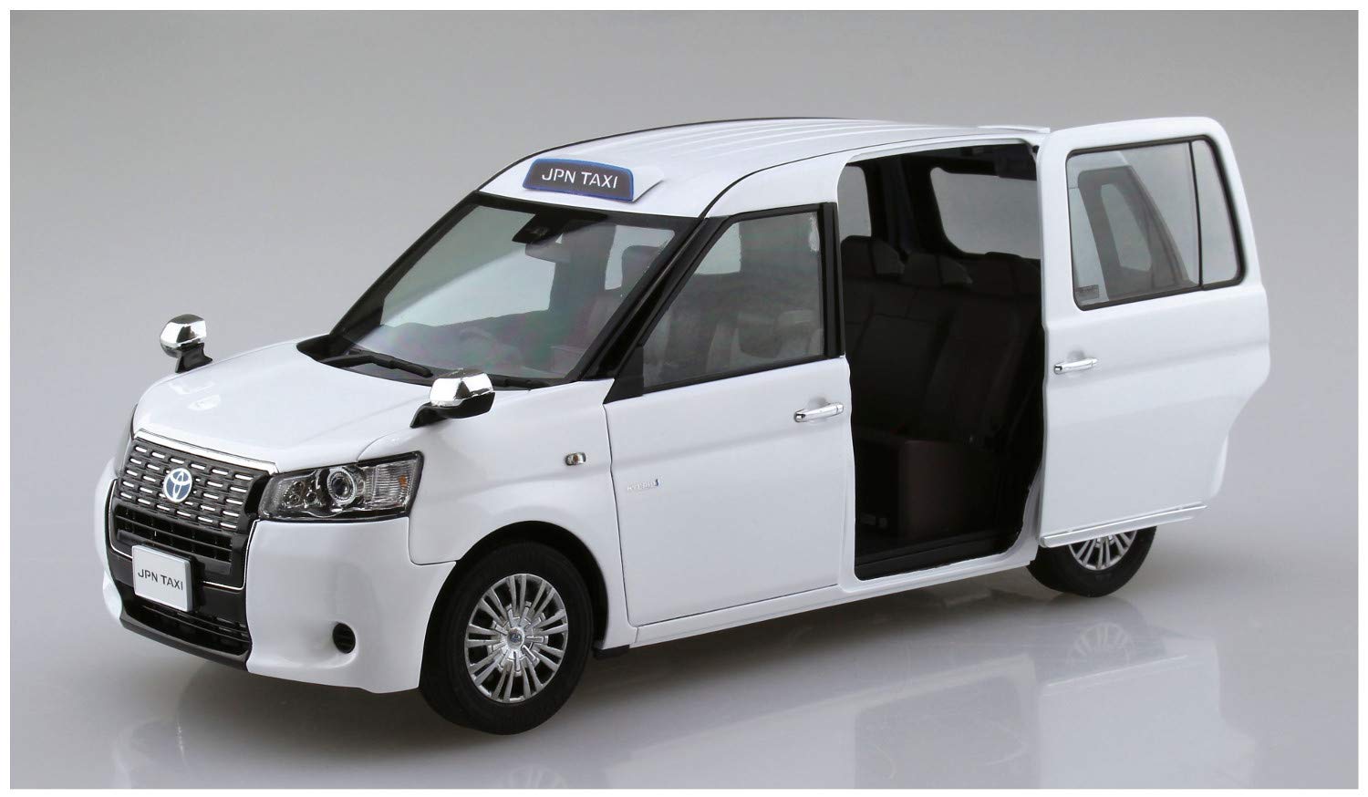 AOSHIMA The Model Car 1/24 Toyota Ntp10 Jpn Taxi '17 Super White Ii Plastic Model- Japan Figure Store - #1 Bring To You The Best Japanese Goods