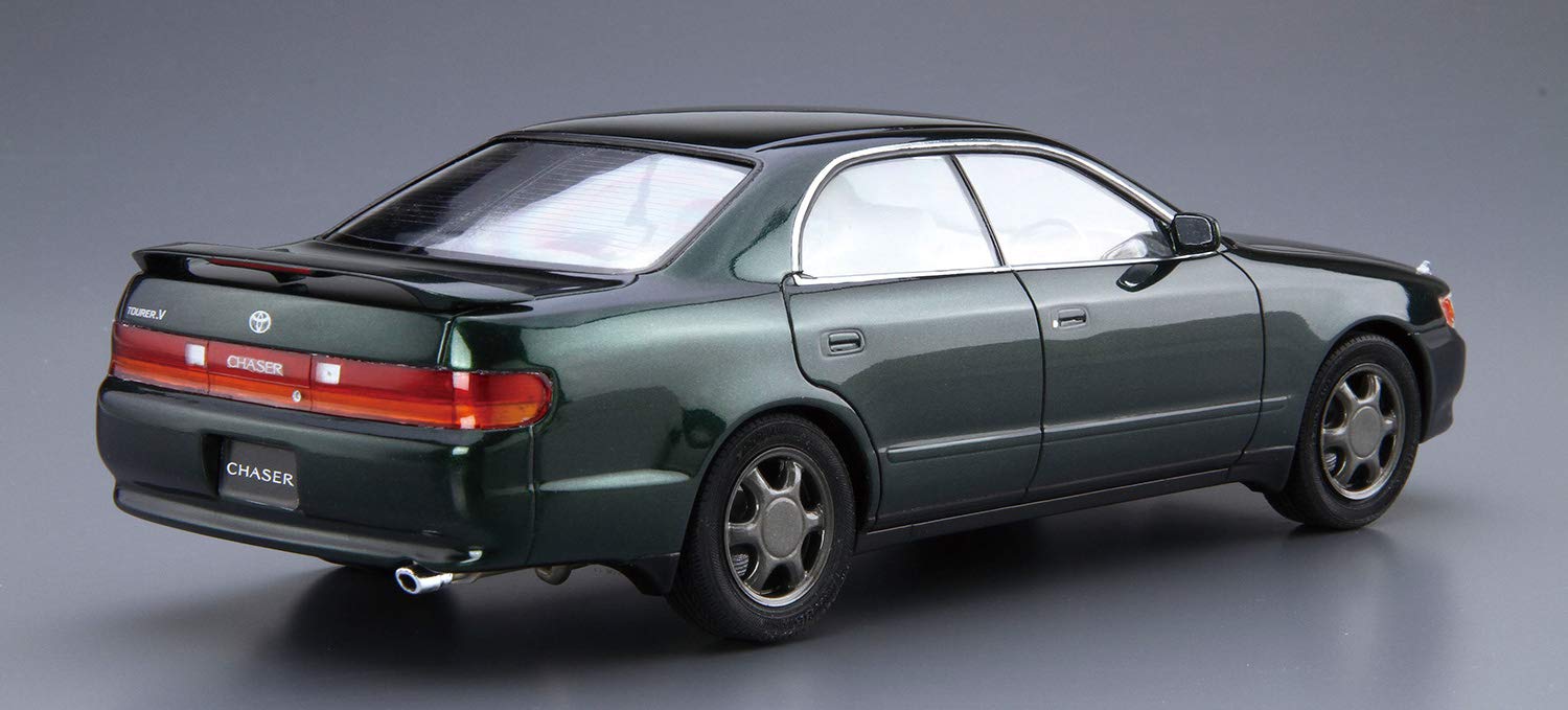 AOSHIMA The Model Car 1/24 Toyota Jzx90 Chaser/ Cresta '93 Plastic Model- Japan Figure Store - #1 Bring To You The Best Japanese Goods