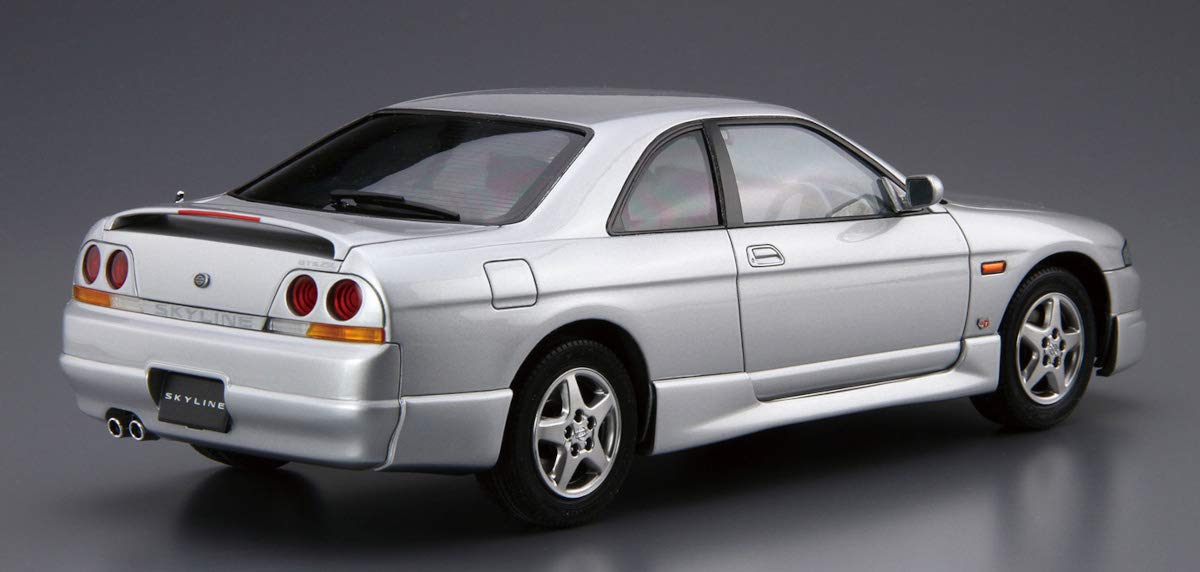 AOSHIMA The Model Car 1/24 Nissan Ecr33 Skyline Gts25T Type M '94 Plastic Model- Japan Figure Store - #1 Bring To You The Best Japanese Goods