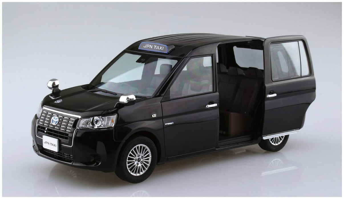 Aoshima Bunka Kyozai 1/24 The Model Car Series Sp Toyota Ntp10 Jpn Taxi 2017 Black Plastic Model- Japan Figure Store - #1 Bring To You The Best Japanese Goods