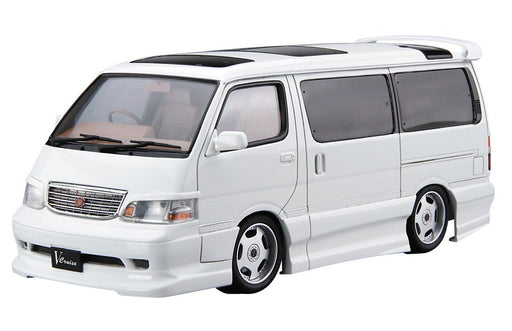 AOSHIMA 53560 Az-Max Kzh100 Hiace Wagon '99 Toyota 1/24 Scale Kit- Japan Figure Store - #1 Bring To You The Best Japanese Goods