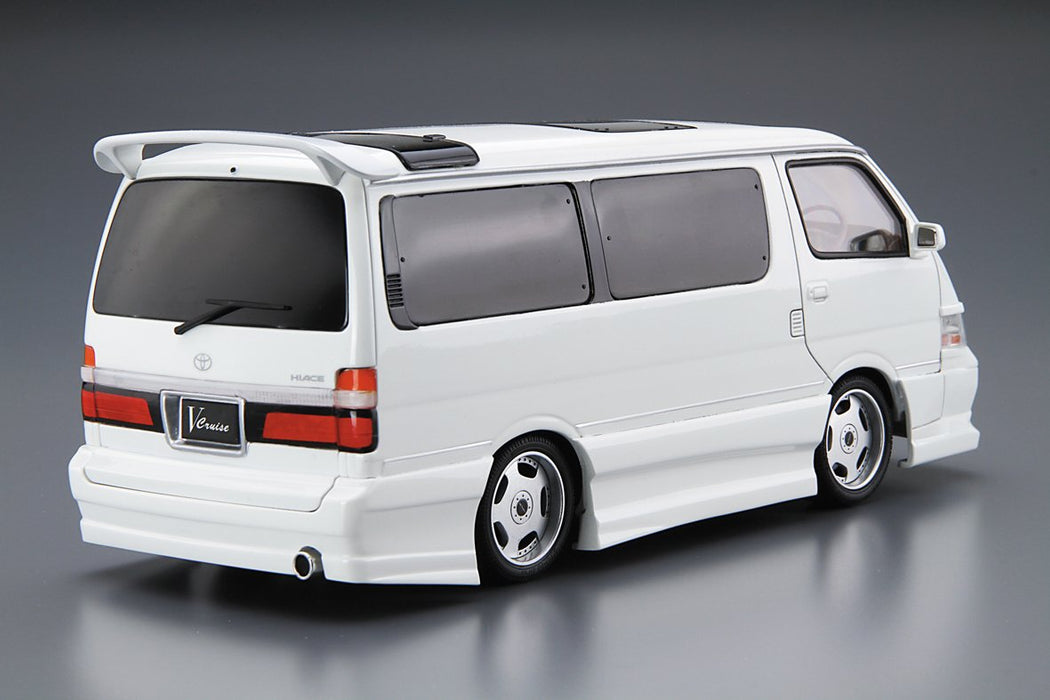 AOSHIMA 53560 Az-Max Kzh100 Hiace Wagon '99 Toyota 1/24 Scale Kit- Japan Figure Store - #1 Bring To You The Best Japanese Goods