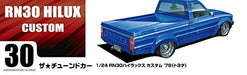 AOSHIMA 53614 Rn30 Hilux Custom '78 Toyota 1/24 Scale Kit- Japan Figure Store - #1 Bring To You The Best Japanese Goods
