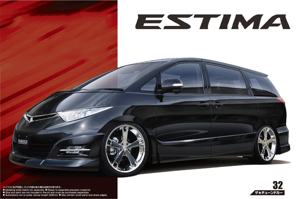 AOSHIMA 53638 Fablous Various Gsr50 Estima '06 Toyota 1/24 Scale Kit- Japan Figure Store - #1 Bring To You The Best Japanese Goods