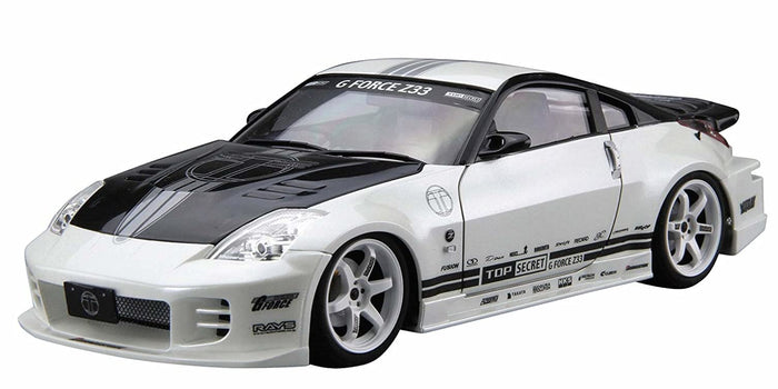 AOSHIMA The Tuned Car 1/24 Top Secret Z33 Fairlady Z '05 Nissan Plastic Model- Japan Figure Store - #1 Bring To You The Best Japanese Goods