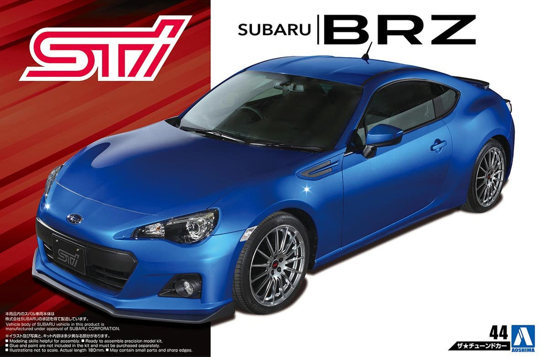 AOSHIMA 54536 Sti Zc6 Subaru Brz '12 Subaru 1/24 Scale Kit- Japan Figure Store - #1 Bring To You The Best Japanese Goods