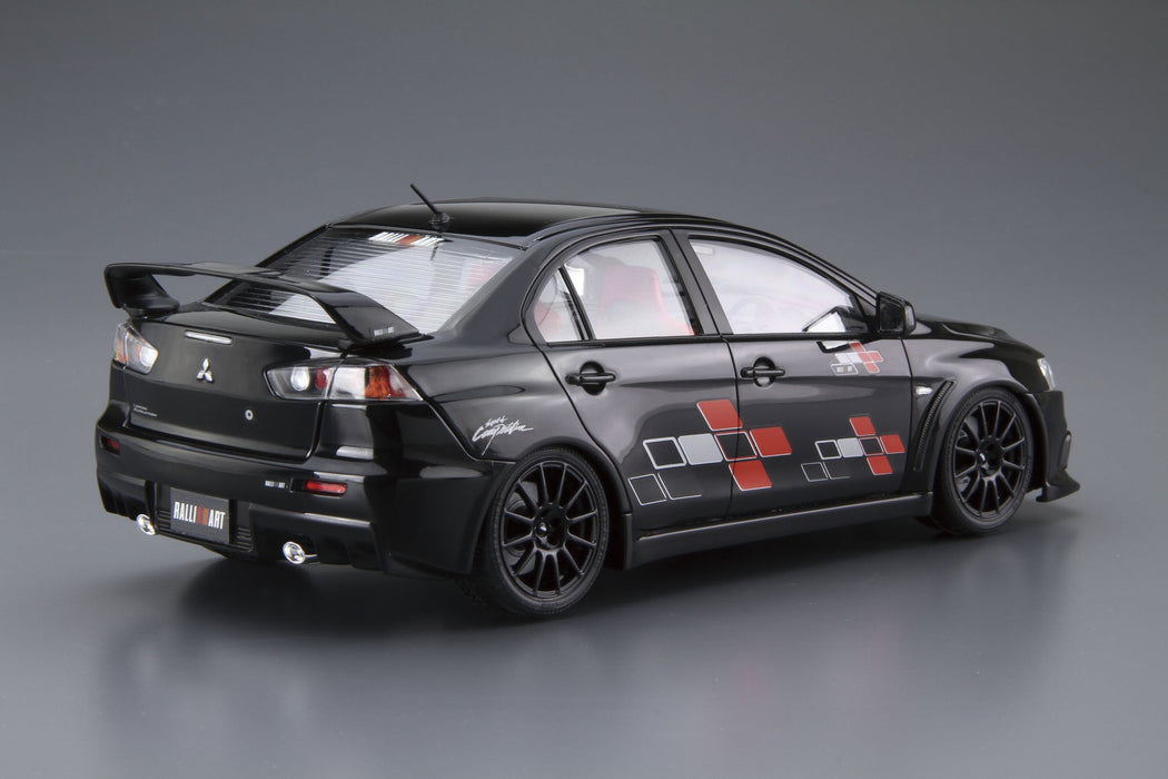 AOSHIMA 55441 Mitsubishi Ralliart Cz4A Lancer Evolution 10 2007 1/24 Scale Kit- Japan Figure Store - #1 Bring To You The Best Japanese Goods