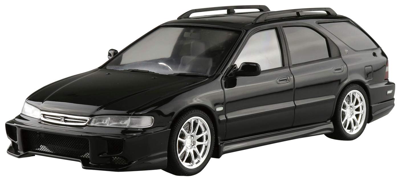 AOSHIMA The Tuned Car 1/24 Honda Wings West Cf2 Accord Wagon '96 Plastic Model- Japan Figure Store - #1 Bring To You The Best Japanese Goods