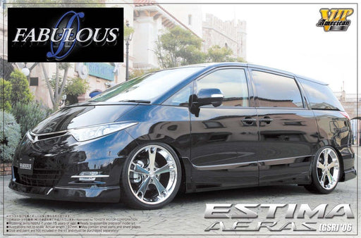AOSHIMA 46647 Toyota Estima Aeras Fabulous 1/24 Scale Kit- Japan Figure Store - #1 Bring To You The Best Japanese Goods