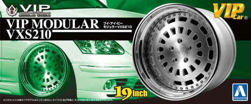 AOSHIMA 09093 Vip Car Tire & Wheel Set Vip Modular Vxs210 19 Inch 1/24 Scale Kit- Japan Figure Store - #1 Bring To You The Best Japanese Goods