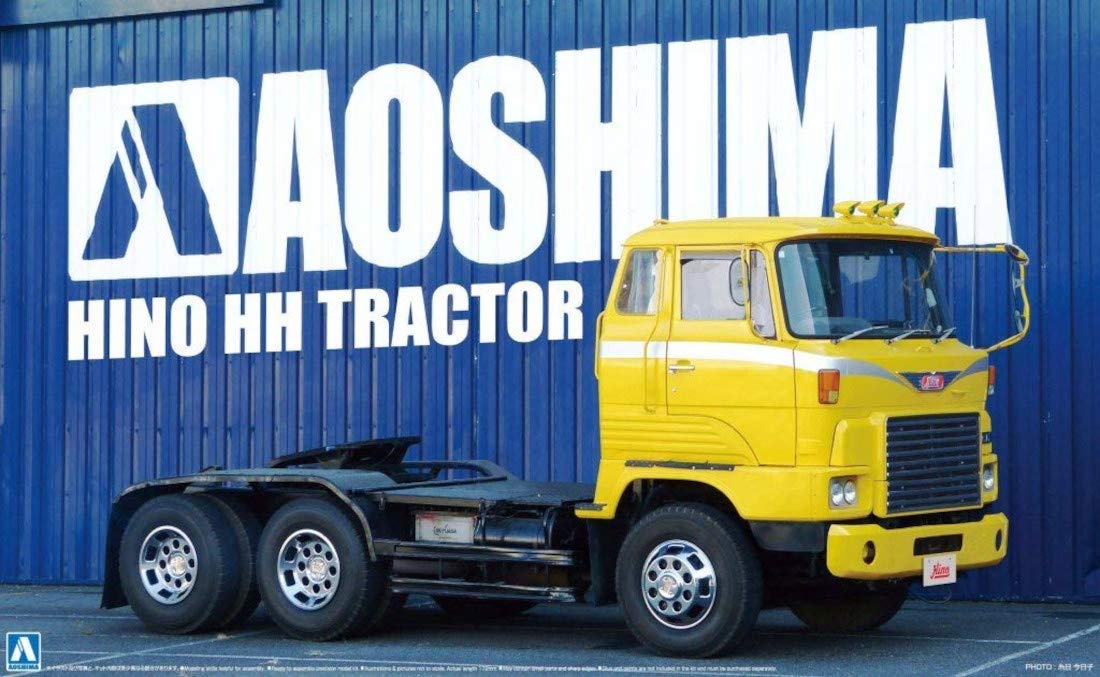 Aoshima Bunka Kyozai 1/32 Heavy Freight Series No.17 Hino Hh Tractor Head Plastic Model- Japan Figure Store - #1 Bring To You The Best Japanese Goods