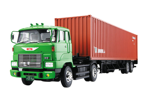 Aoshima Bunka Kyozai 1/32 Heavy Freight Series No.19 Hino He Trailer Plastic Model- Japan Figure Store - #1 Bring To You The Best Japanese Goods
